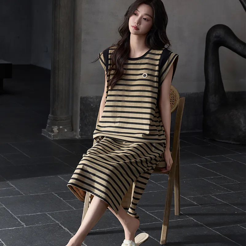 Qiao Ni Tong Nightgown Women's Image Color-3