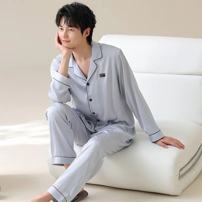 Qiao Ni Tong Pajama Set Men's Image Color-1