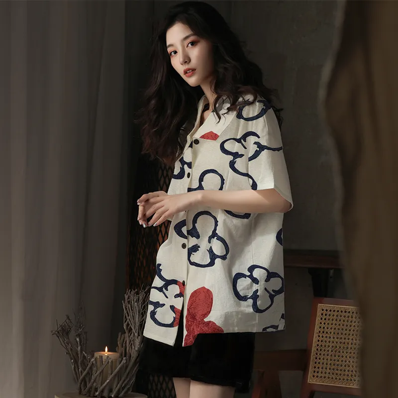 Qiao Ni Tong Pajama Set Women's Image Color-4