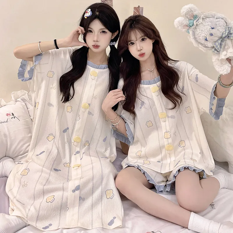 Qiao Ni Tong Pajama Set Women's-2