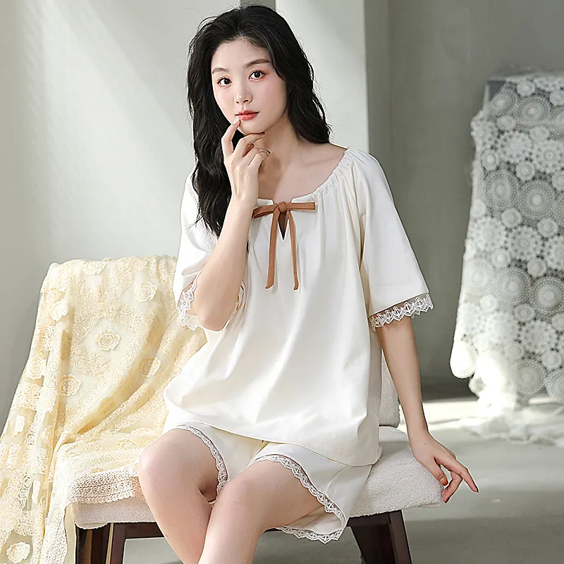 Qiao Ni Tong Pajama Set Women's Image Color-1