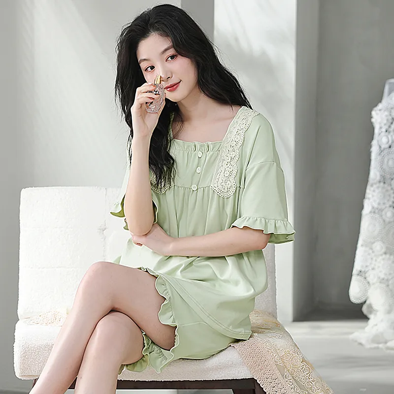 Qiao Ni Tong Pajama Set Women's Image Color-3