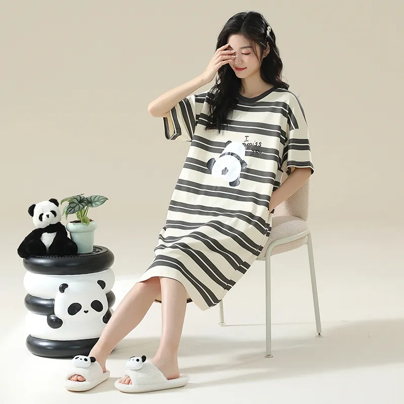 Qiao Ni Tong Women's Nightgowns-1