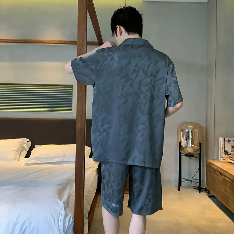 Qiao Ni Tong Pajama Set Men's Image Color-5