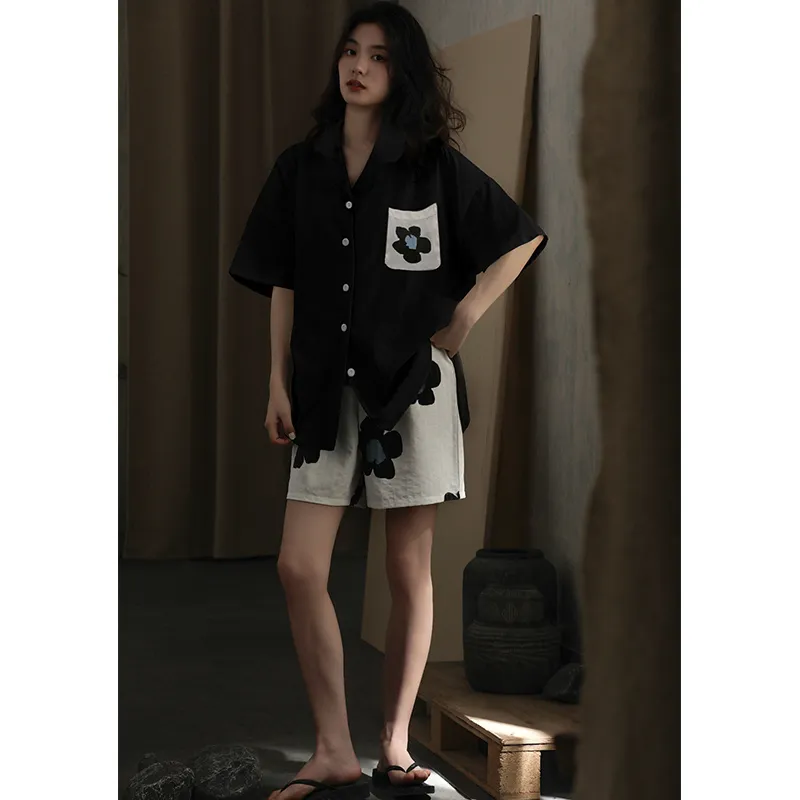 Qiao Ni Tong Pajama Set Women's Image Color-1