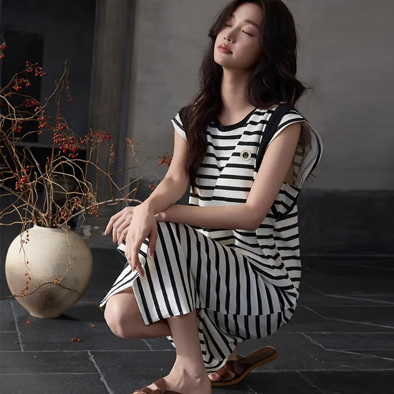 Qiao Ni Tong Nightgown Women's Image Color-3