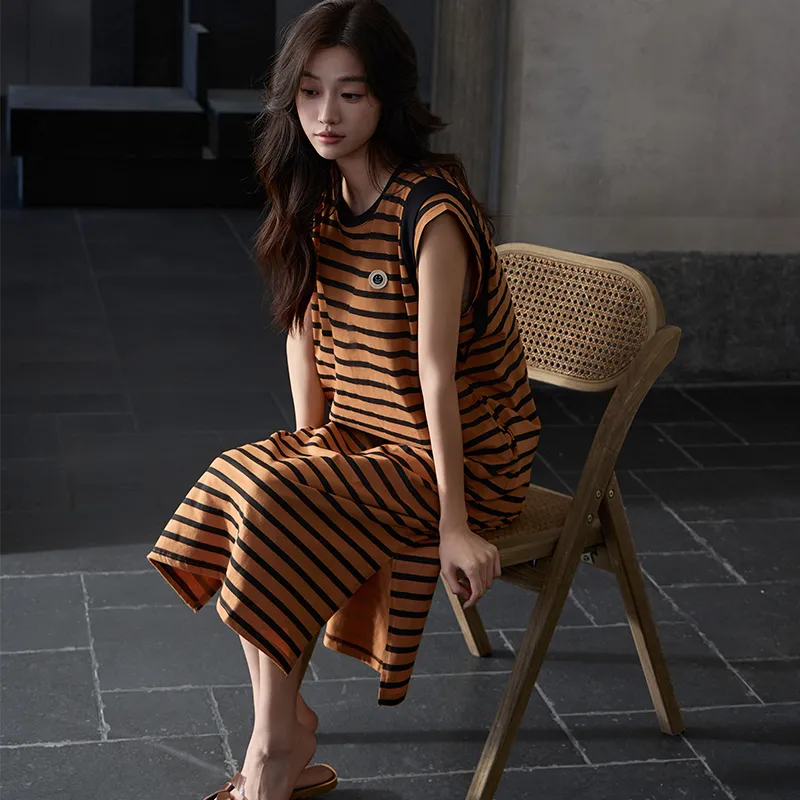 Qiao Ni Tong Nightgown Women's Image Color-4