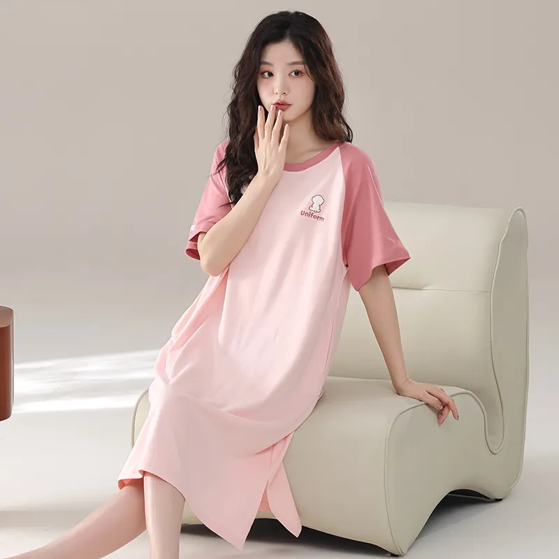 Qiao Ni Tong Women's Nightgowns-1
