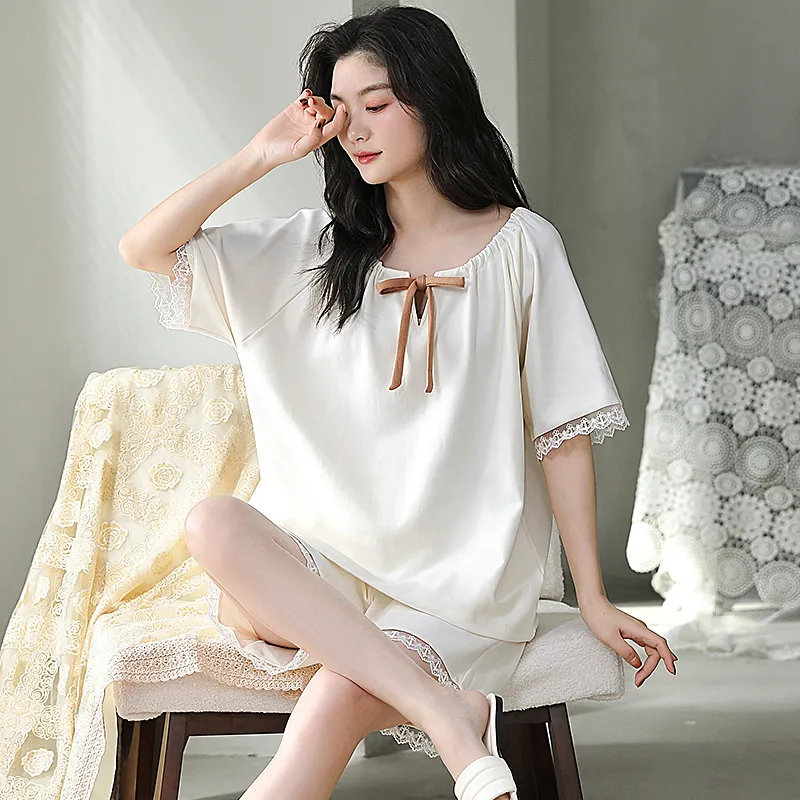 Qiao Ni Tong Pajama Set Women's Image Color-3