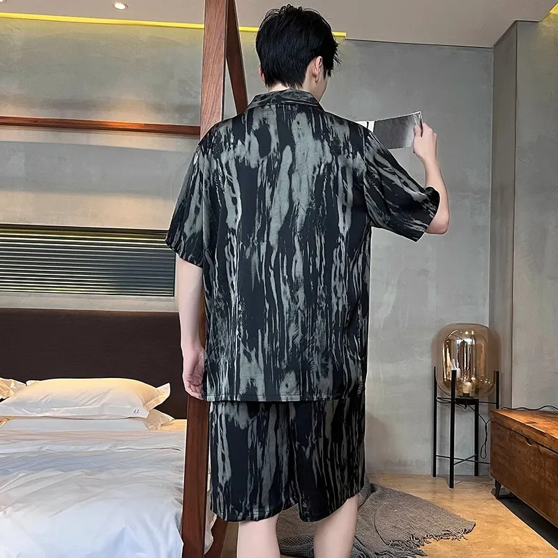 Qiao Ni Tong Pajama Set Men's Image Color-5