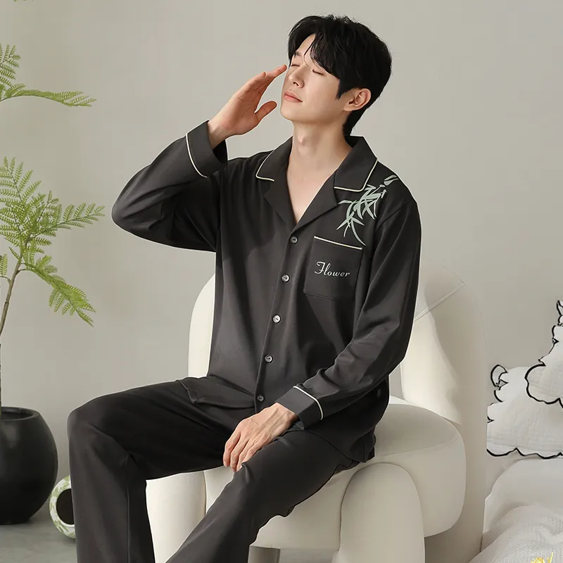 Qiao Ni Tong Pajama Set Men's Image Color-5