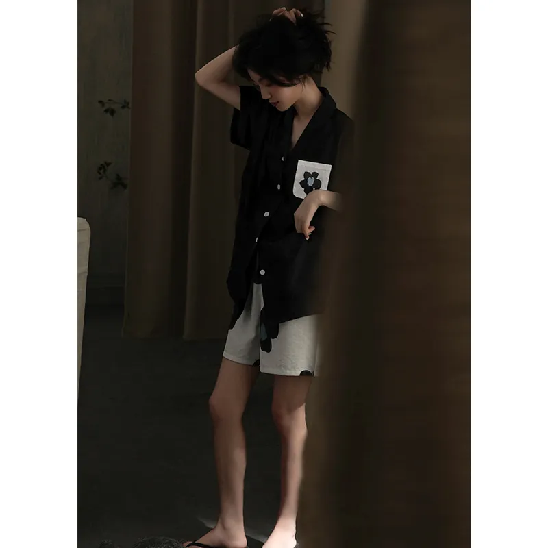 Qiao Ni Tong Pajama Set Women's Image Color-4