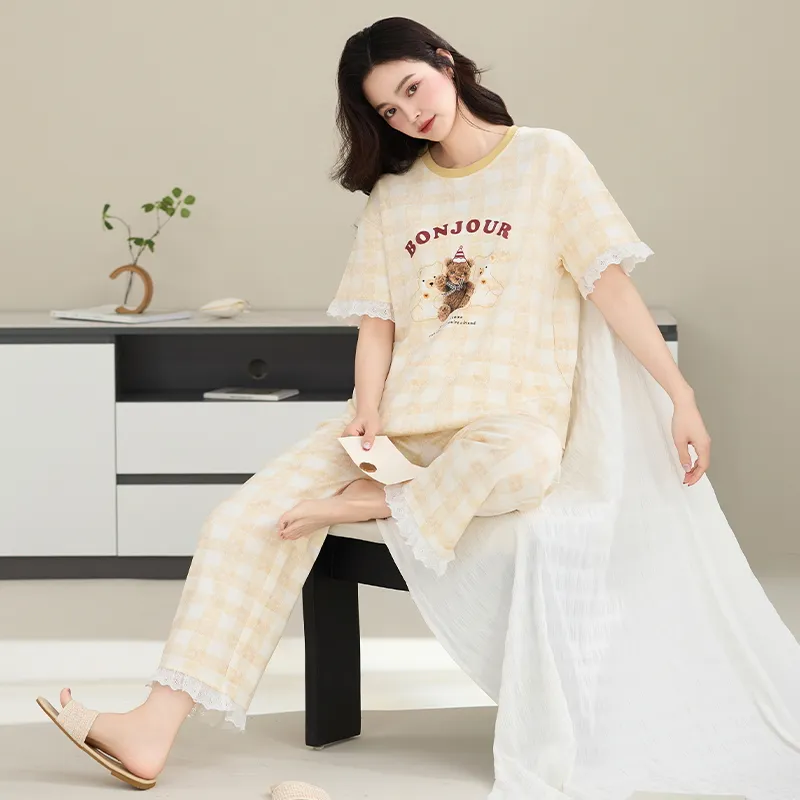Qiao Ni Tong Pajama Set Women's-3