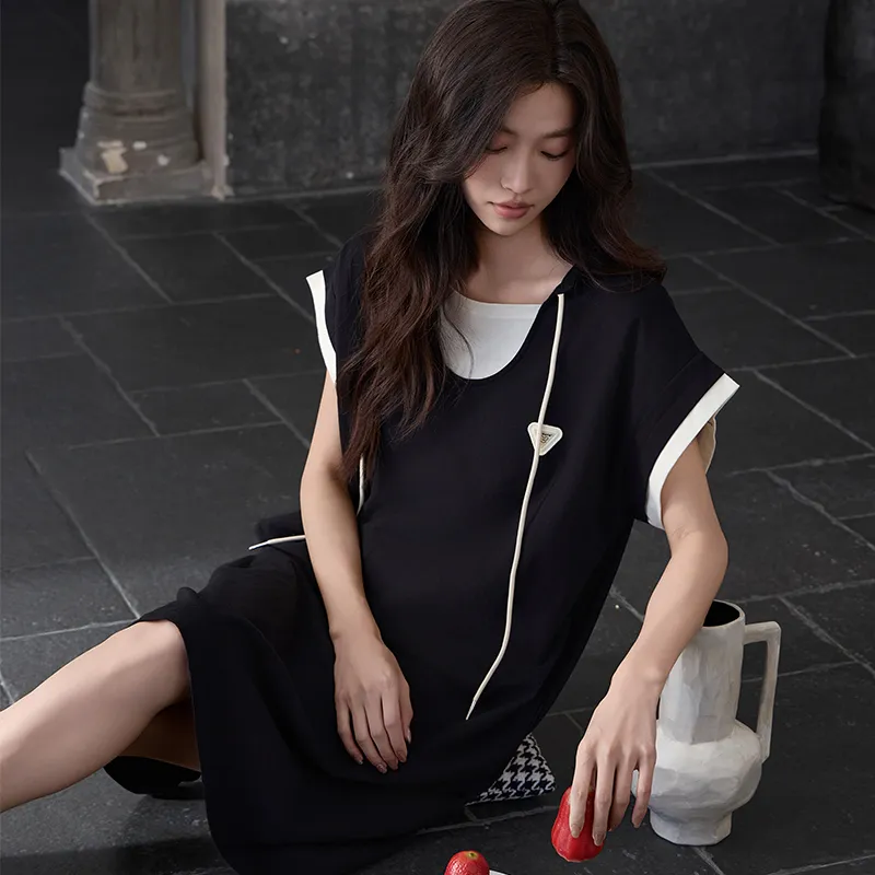 Qiao Ni Tong Nightgown Women's Image Color-5