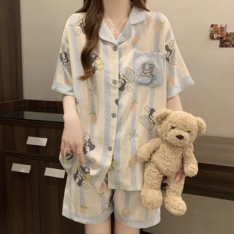 Qiao Ni Tong Pajama Set Women's-3