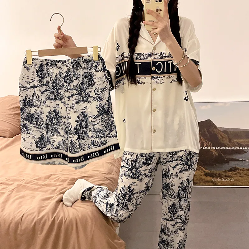 Qiao Ni Tong Pajama Set Women's Image Color-1