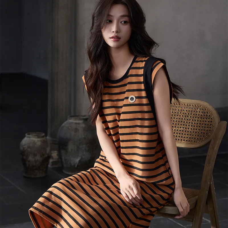 Qiao Ni Tong Nightgown Women's Image Color-5