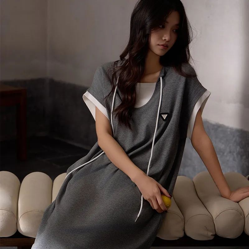 Qiao Ni Tong Nightgown Women's Image Color-3