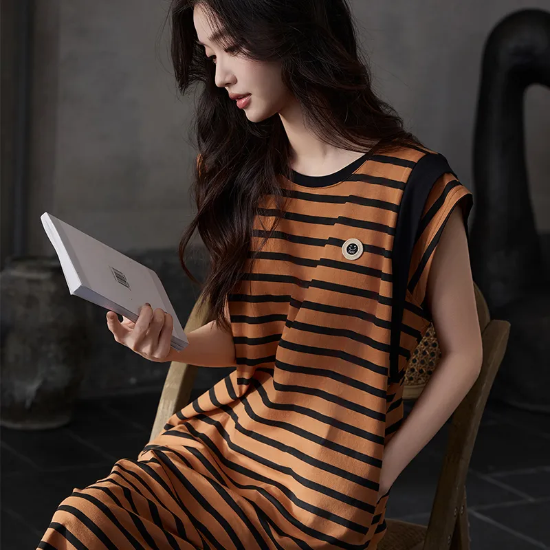 Qiao Ni Tong Nightgown Women's Image Color-2