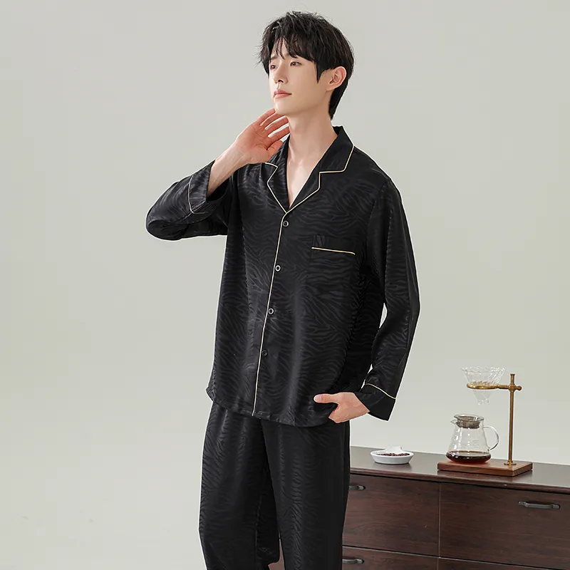 Qiao Ni Tong Pajama Set Men's Image Color-4