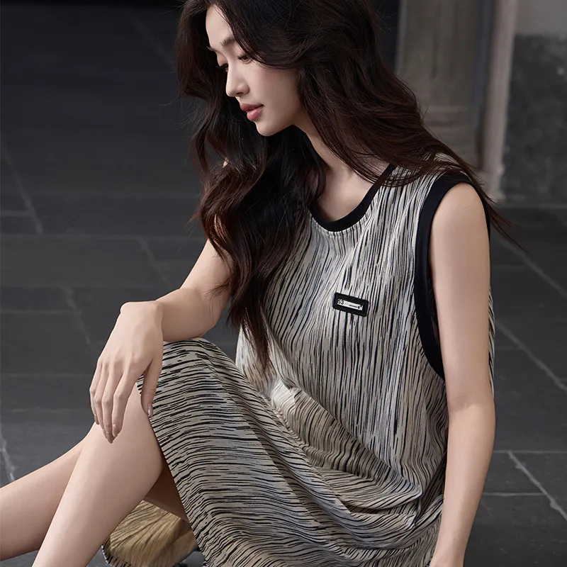 Qiao Ni Tong Nightgown Women's Image Color-4