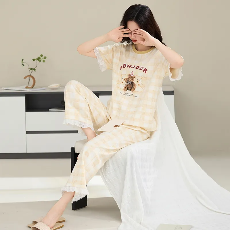 Qiao Ni Tong Pajama Set Women's-5