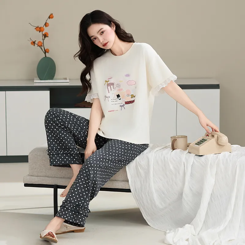 Qiao Ni Tong Pajama Set Women's-1