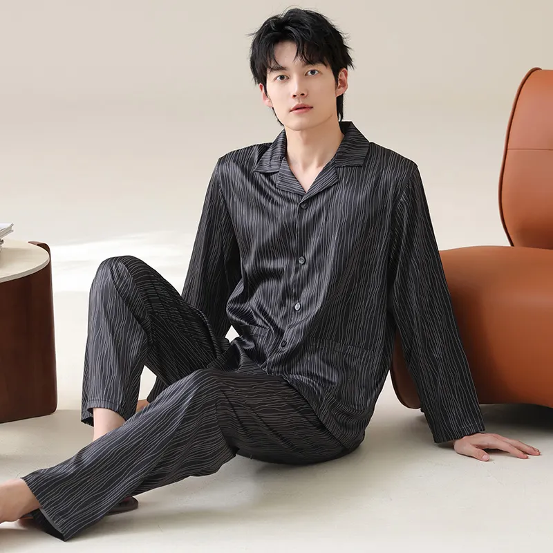Qiao Ni Tong Pajama Set Men's Image Color-4