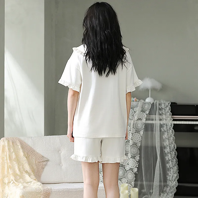 Qiao Ni Tong Pajama Set Women's Image Color-6