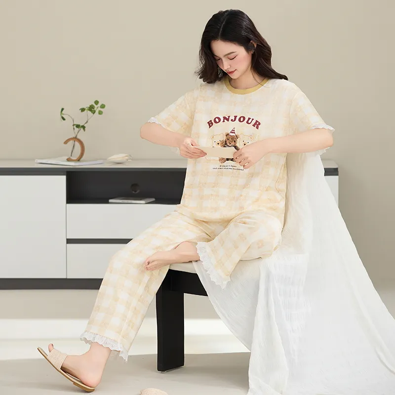 Qiao Ni Tong Pajama Set Women's-2
