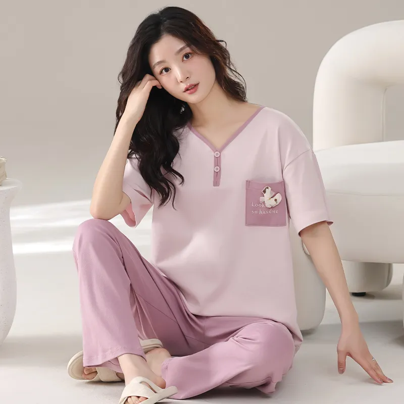 Qiao Ni Tong Pajama Set Women's-3