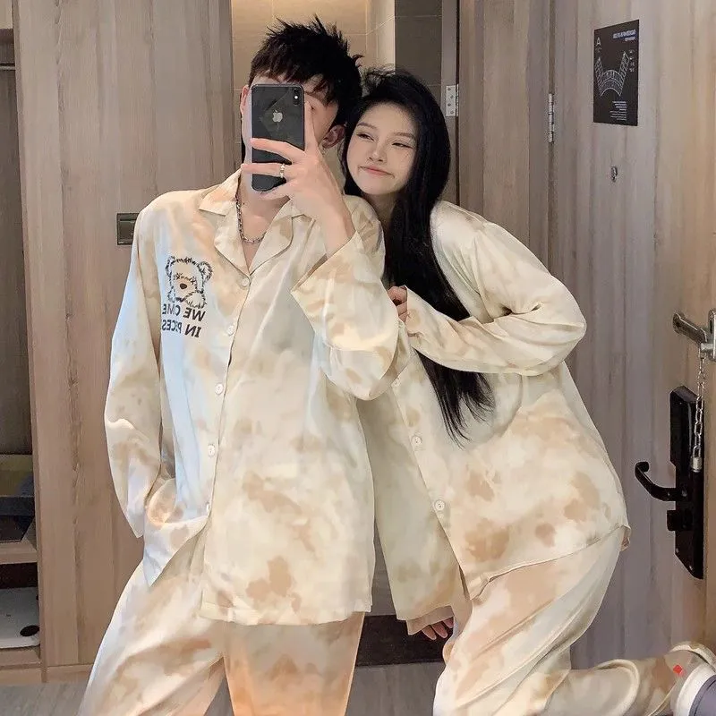 Qiao Ni Tong Pajama Set Men's Image Color-1