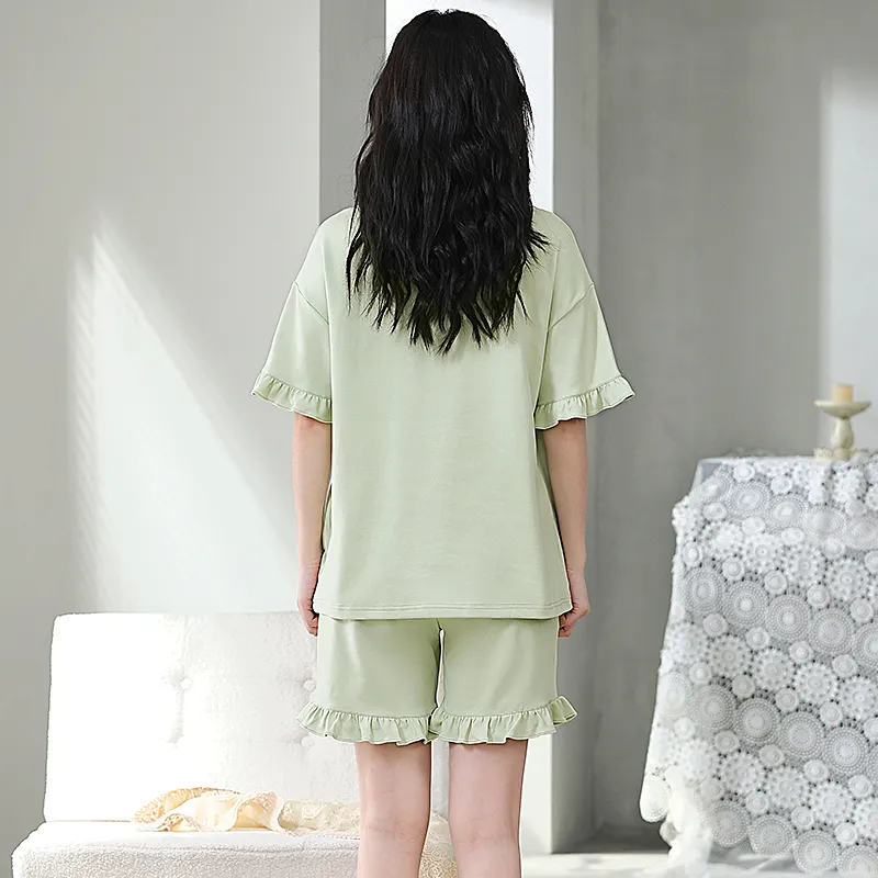 Qiao Ni Tong Pajama Set Women's Image Color-6