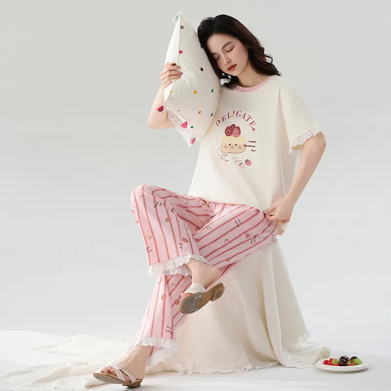 Qiao Ni Tong Pajama Set Women's-4