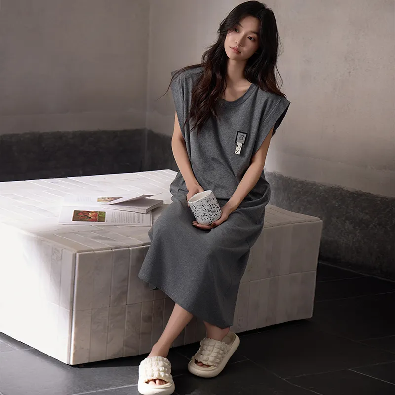 Qiao Ni Tong Nightgown Women's Image Color-2