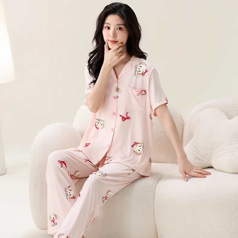 Qiao Ni Tong Pajama Set Women's-3