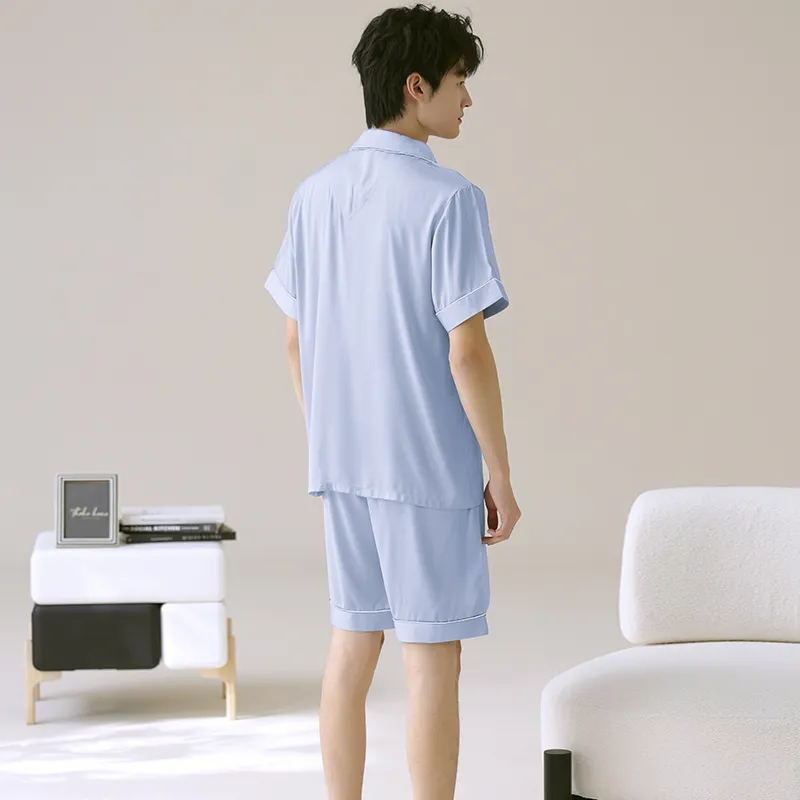 Qiao Ni Tong Pajama Set Men's Image Color-7