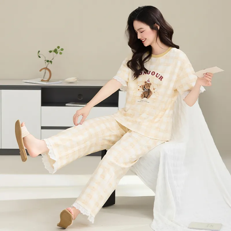 Qiao Ni Tong Pajama Set Women's-1