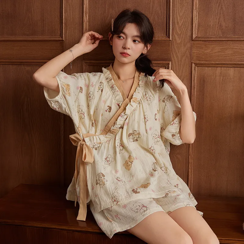 Qiao Ni Tong Pajama Set Women's-4