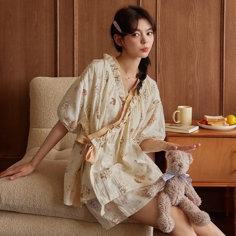 Qiao Ni Tong Pajama Set Women's-5