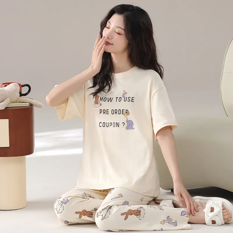 Qiao Ni Tong Pajama Set Women's-4