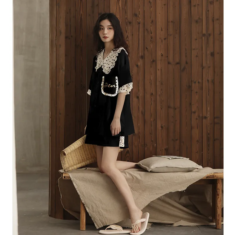 Qiao Ni Tong Pajama Set Women's Image Color-4