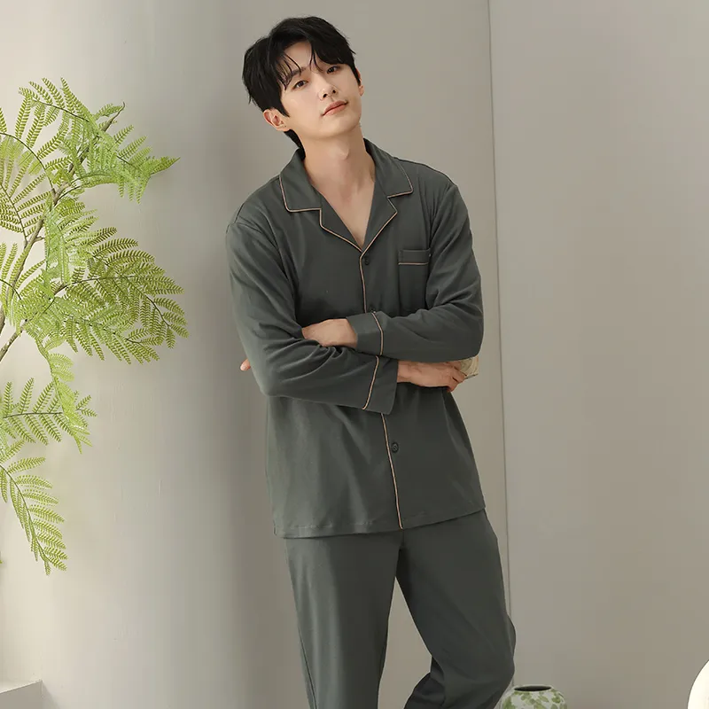 Qiao Ni Tong Pajama Set Men's Image Color-4