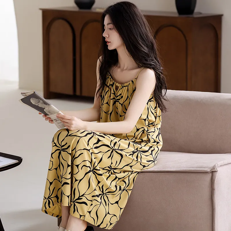 Qiao Ni Tong Women's Nightgowns-1