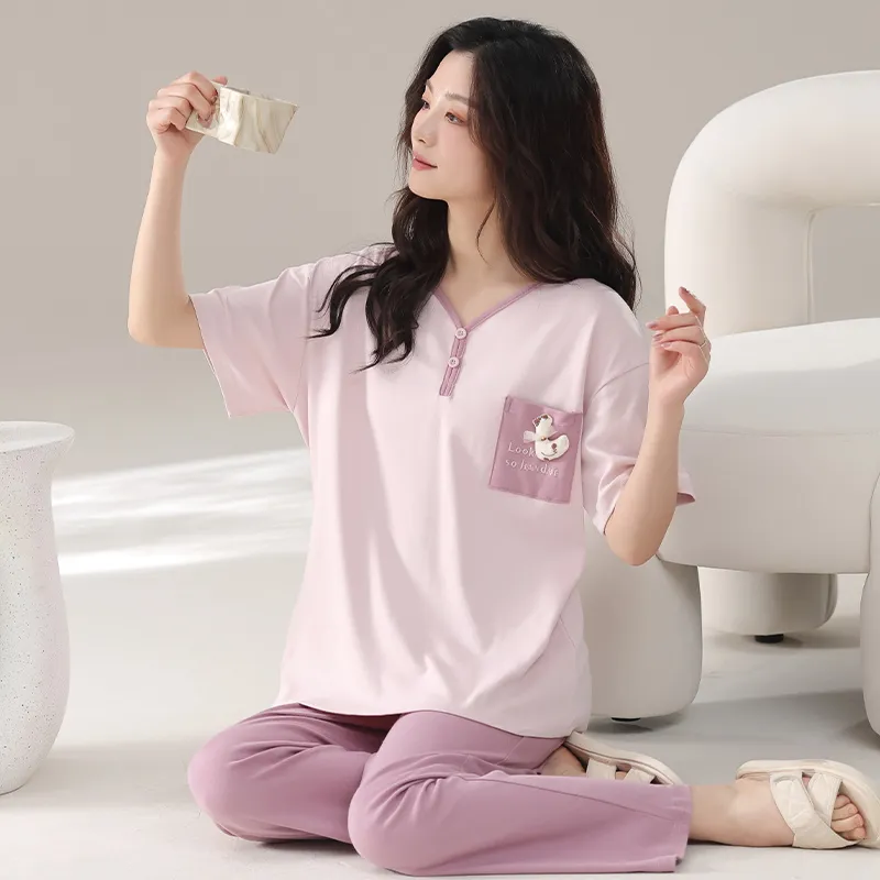 Qiao Ni Tong Pajama Set Women's-5