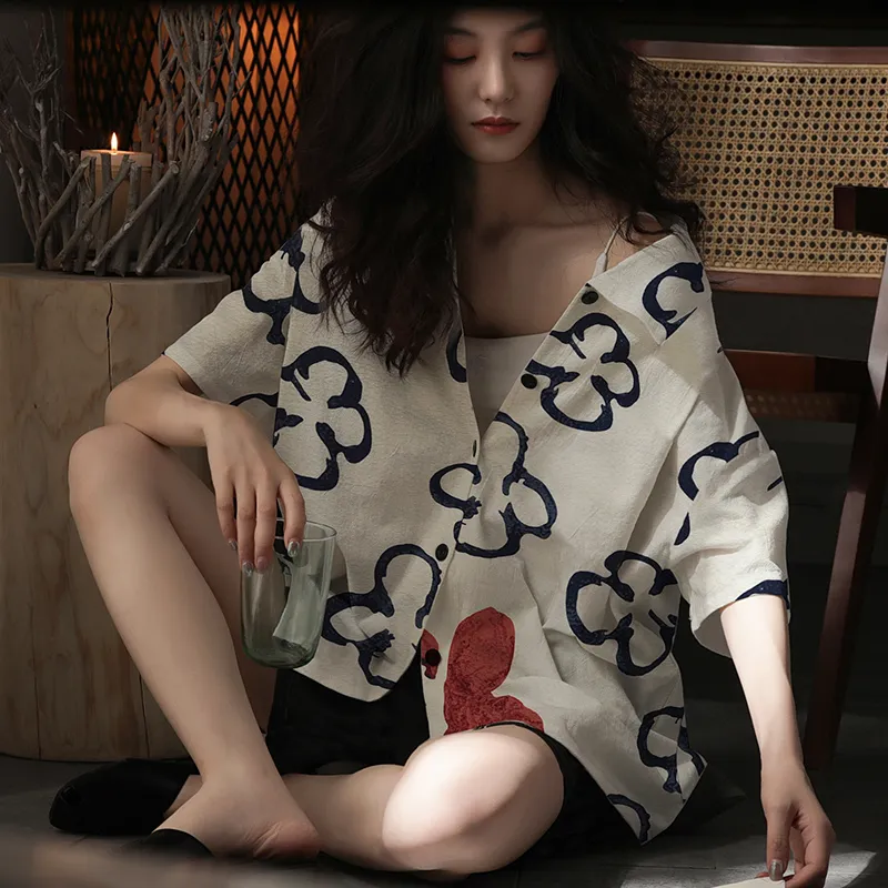 Qiao Ni Tong Pajama Set Women's Image Color-1