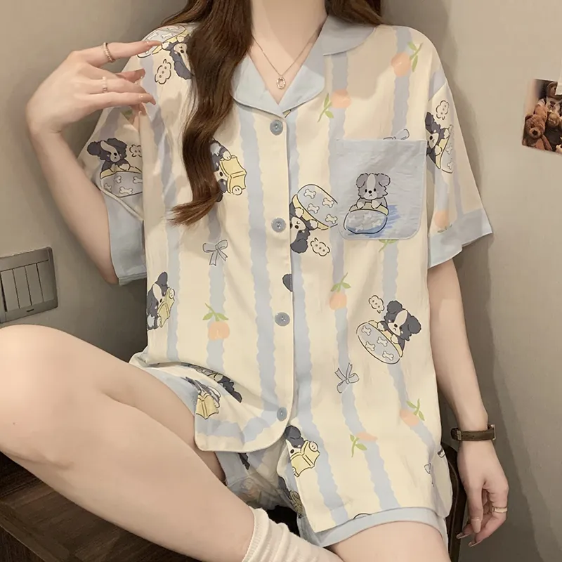 Qiao Ni Tong Pajama Set Women's-1