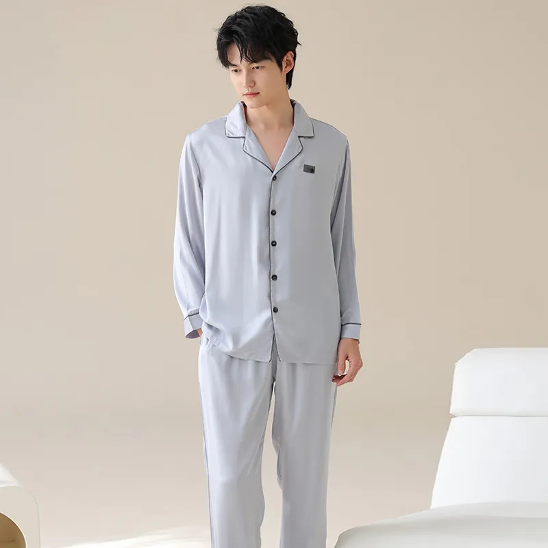 Qiao Ni Tong Pajama Set Men's Image Color-6
