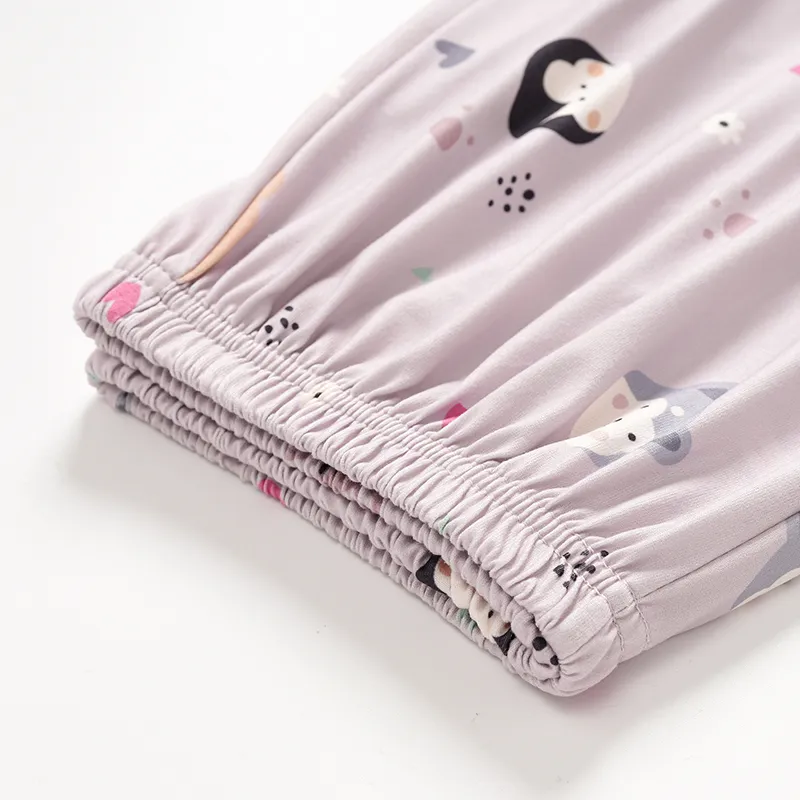 Qiao Ni Tong Pajama Set Women's Pink-5