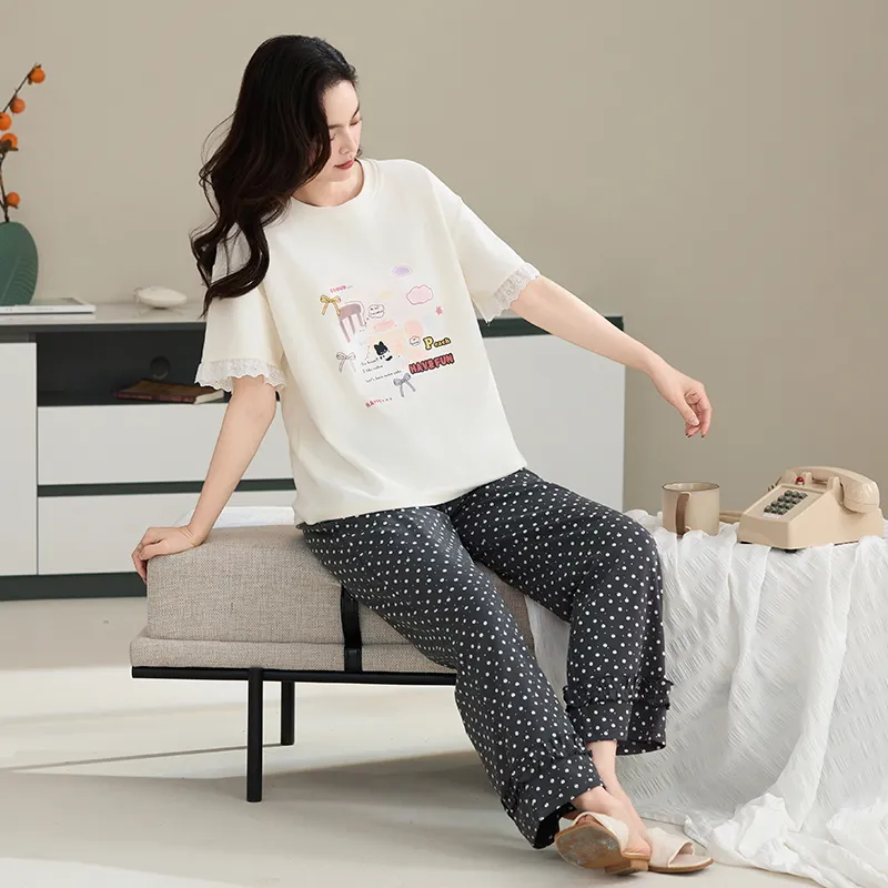 Qiao Ni Tong Pajama Set Women's-2